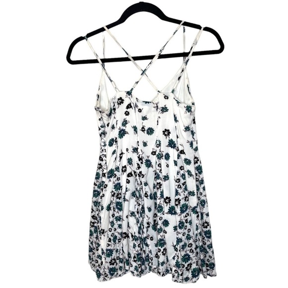 Free People White Floral Yuma Swing Dress - Picture 11 of 16